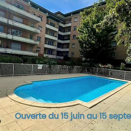 Apartamento Bien Etre - Piscine, Parking, Clim Toulouse
