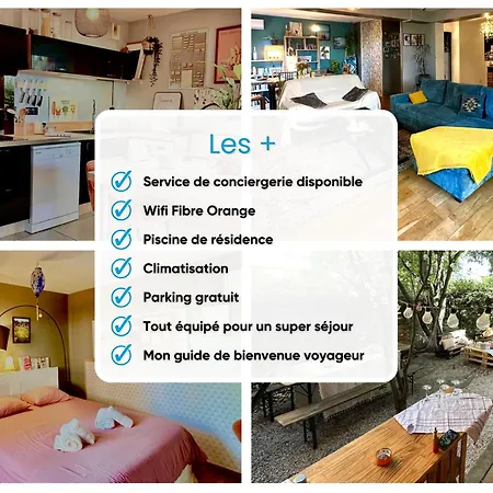 Bien Etre - Piscine, Parking, Clim